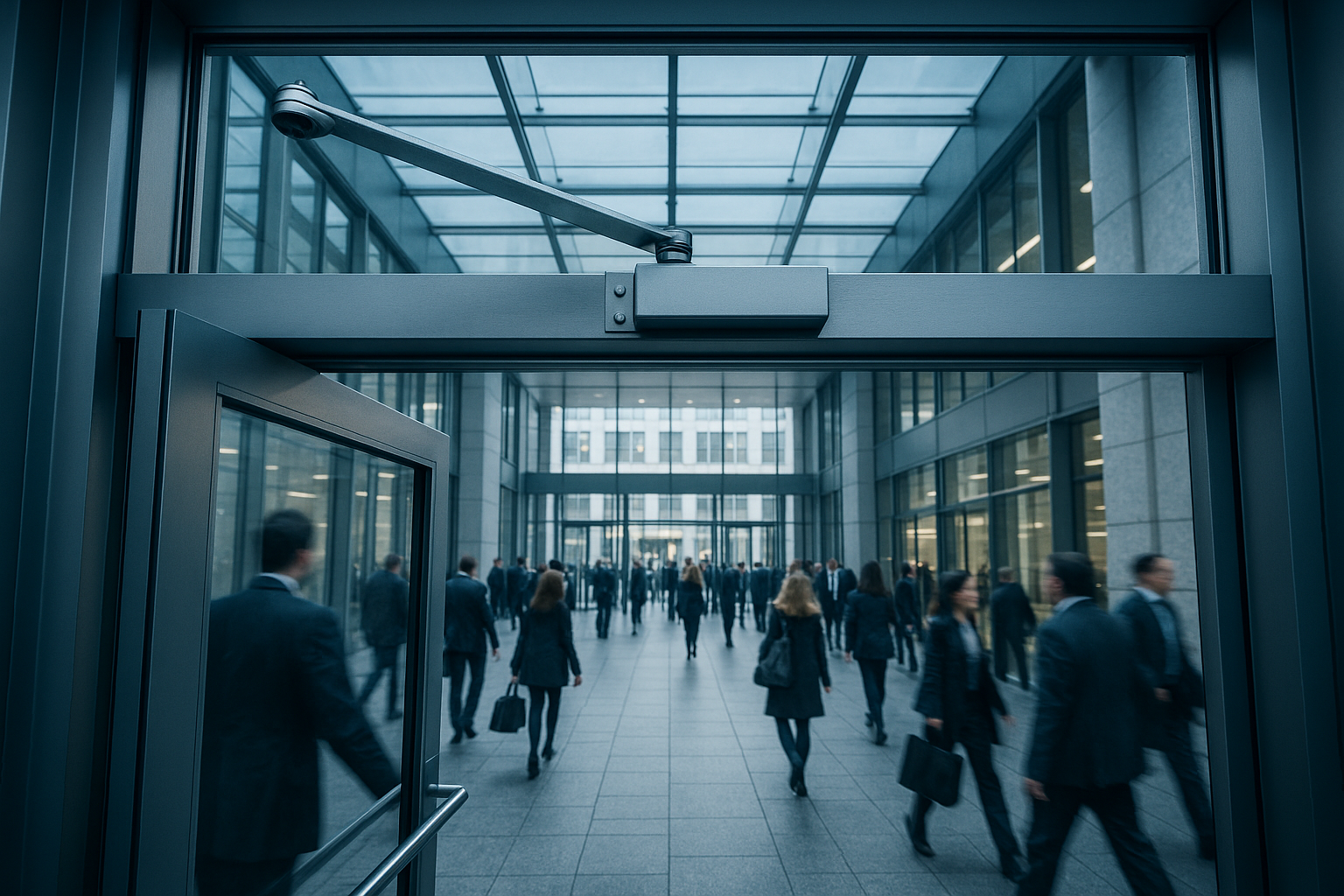 Deurdranger voor zware buitendeur