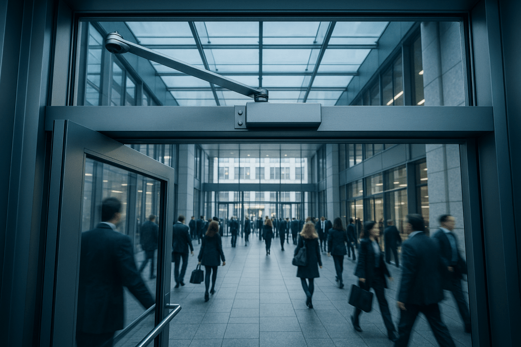 Hoe kies je de juiste deurdranger voor een zware buitendeur in een drukbezochte&nbsp;entree?