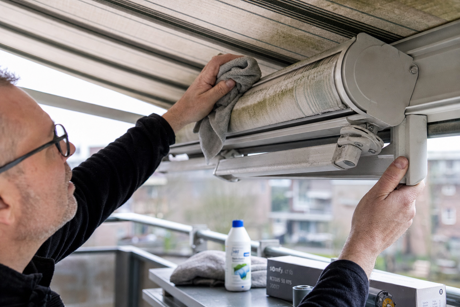 Schimmelpreventie bij zonwering
