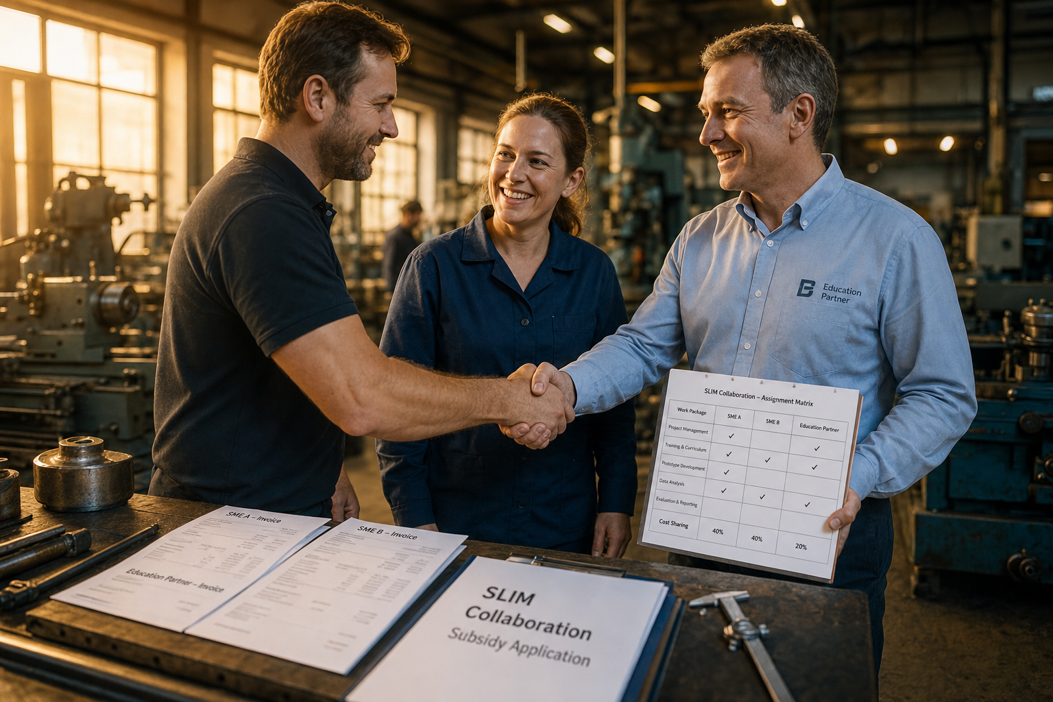 Kostenverdeling SLIM subsidie