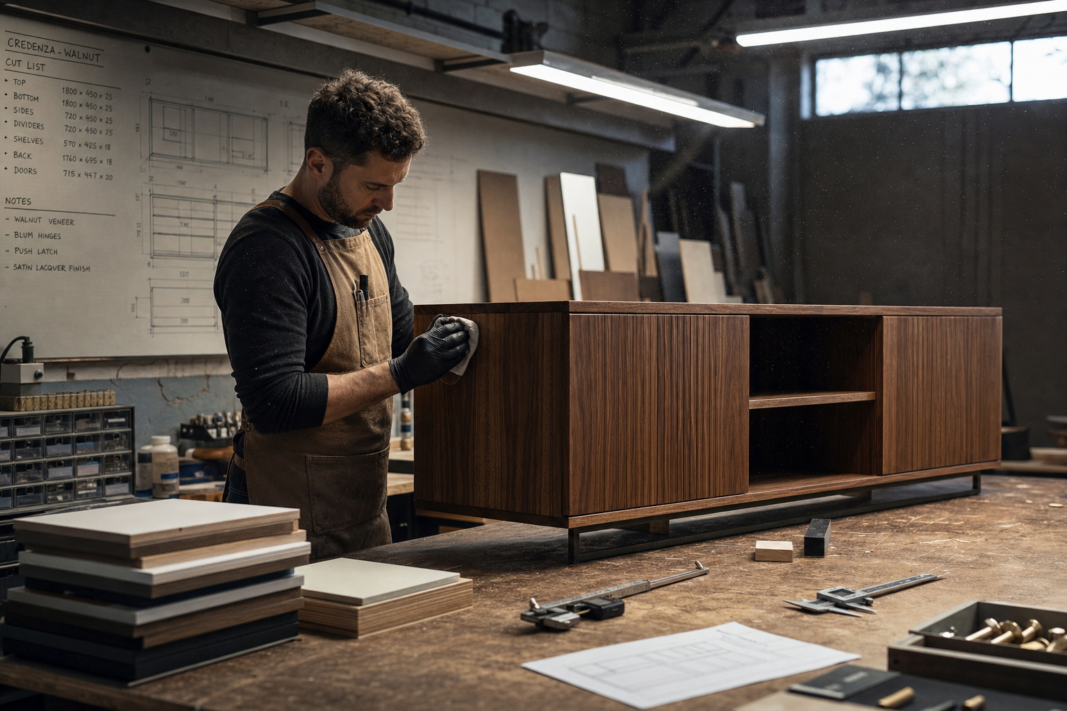 Maatwerk dressoir prijsfactoren